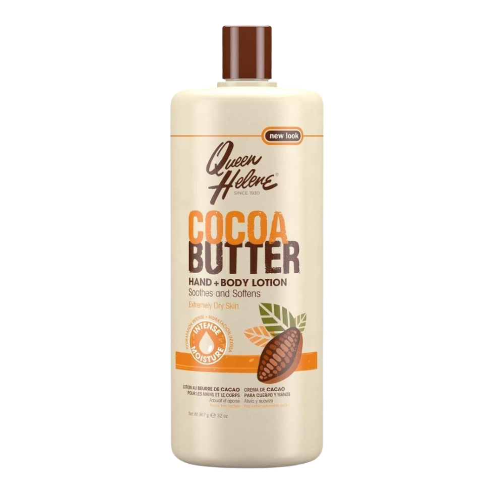 Queen Helene cocoa butter hand and body lotion 454g deep hydration skin care for soft smooth and moisturized skin