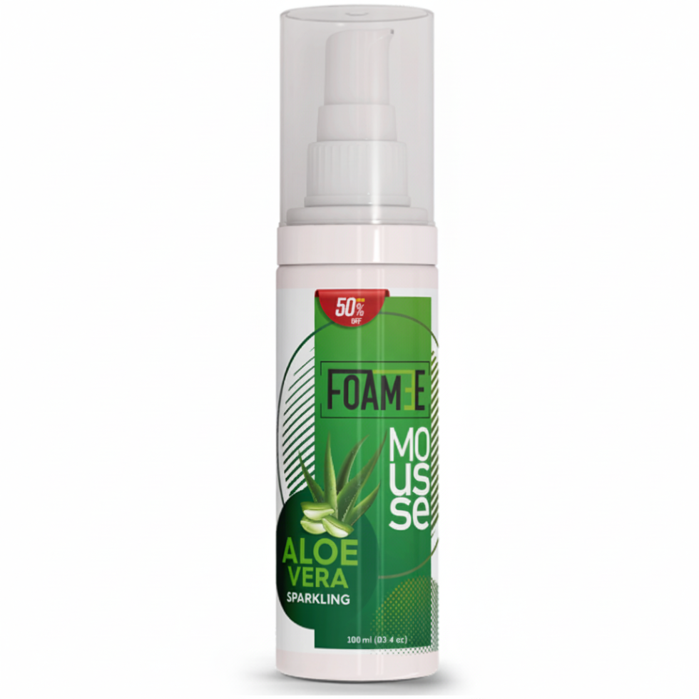 raw foam mousse aloe vera 300ml sparkling volume shine hair mousse lightweight styling foam frizz control soft shiny hair care product