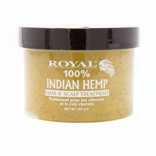 royal indian hemp hair scalp treatment 227g nourish strengthen repair dry hair care scalp health