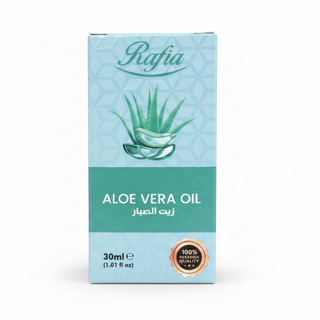 rafia aloe vera oil 30ml skin soothing hydrating natural healing oil