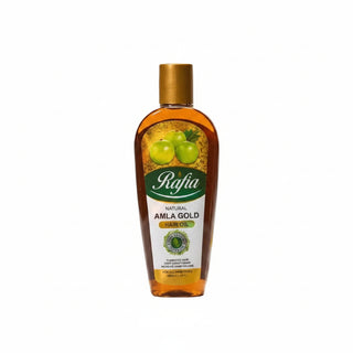 rafia amla gold hair oil 200ml strengthen nourish reduce hair fall