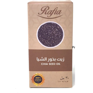 rafia chia seed oil 30ml skin hydration hair nourishment antioxidant care