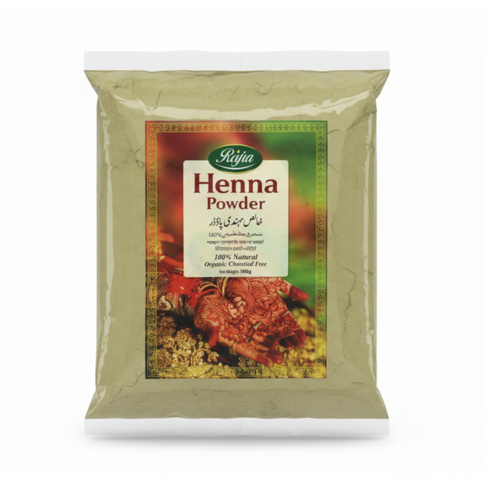 Rafia Henna Powder 500g | Natural Hair Dye Conditioning Herbal Hair Care