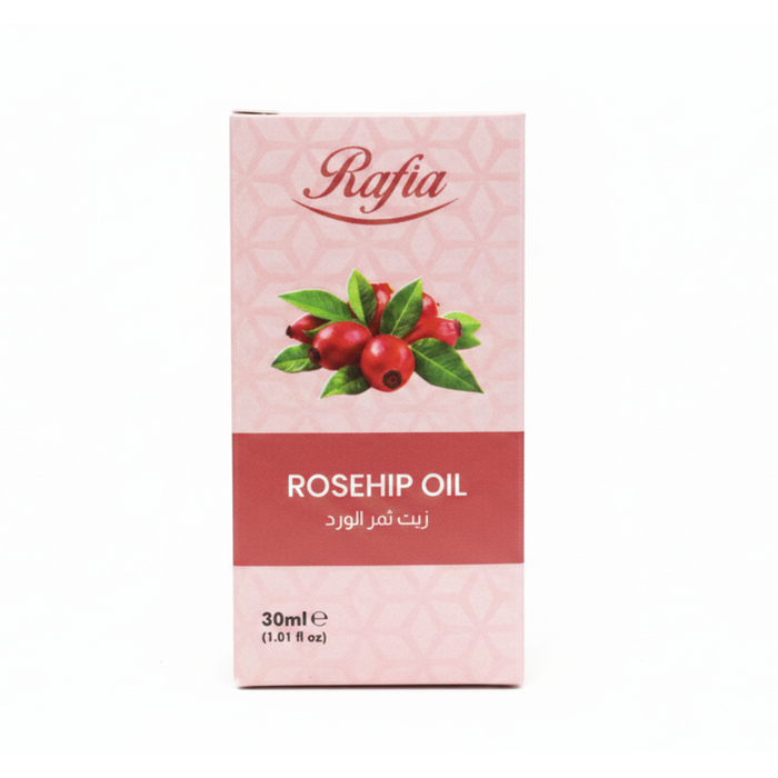 Rafia rosehip facial oil for skin repair glow anti-aging hydration and smooth skin