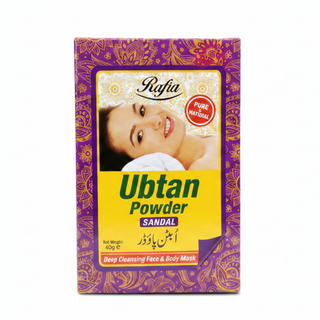 Rafia ubtan powder for skin brightening deep cleansing tan removal and glowing skin care