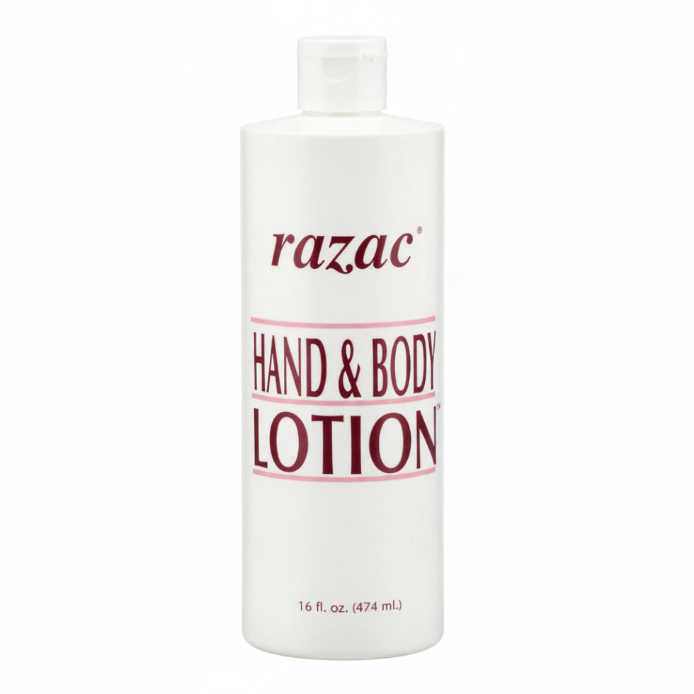 razac original hand and body lotion 474ml deep moisturizing skin care smooth soft hydrated healthy skin lotion