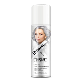 rebellious white hair colour spray temporary wash out hair color spray instant white hair dye party festival styling spray easy removal product