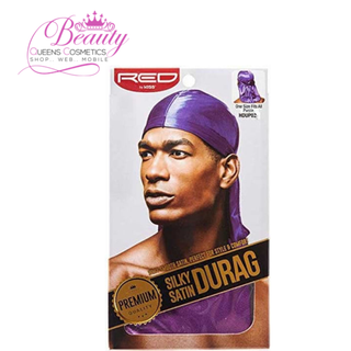 Red By Kiss Silky Satin Durag HDUP08 / HDUP02 | Wave Cap