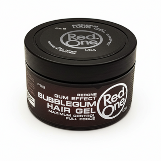 Red One gum effect bubble gum hair gel 450ml ultra hold maximum control strong styling gel