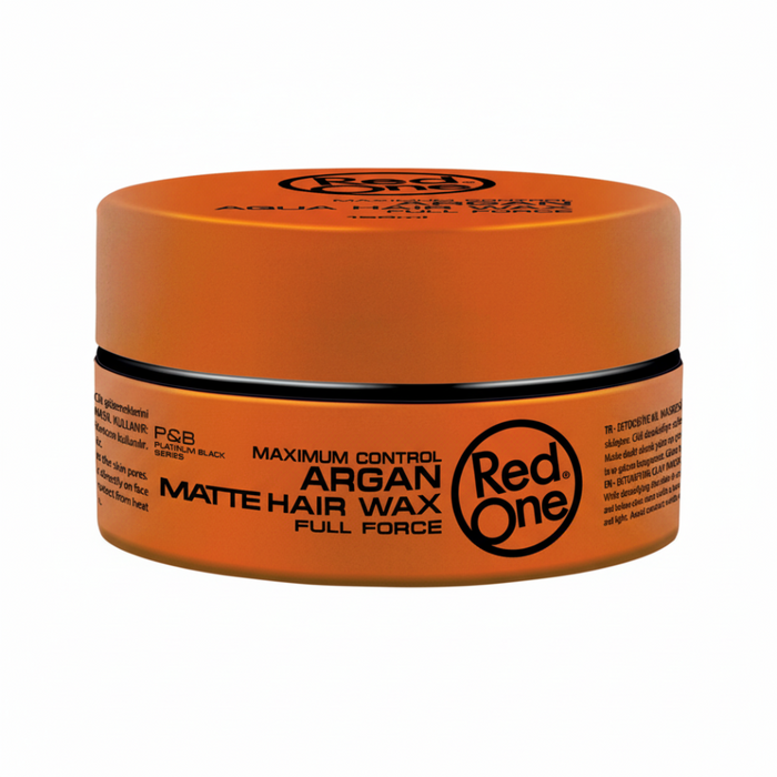 Red One Argan Matte Hair Wax 150ml | Full Force Maximum Control