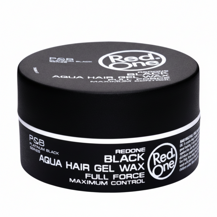 Red One Black Aqua Hair Gel Wax 150ml | Full Force Maximum Control