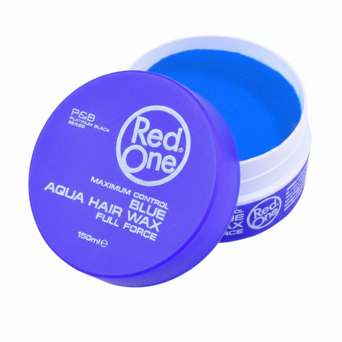 Red One Blue Aqua Hair Wax 150ml | Full Force Maximum Control