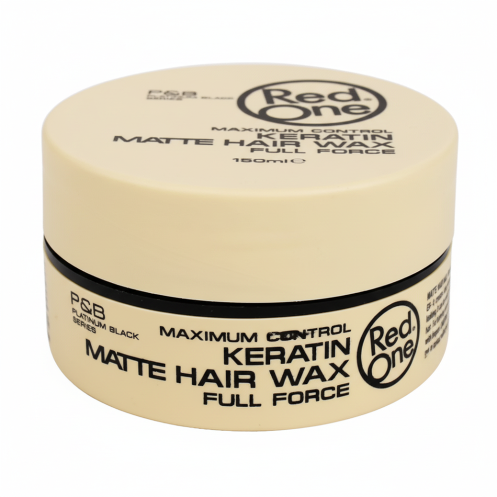 Red One keratin matte hair wax 150ml maximum control full force strong hold matte finish