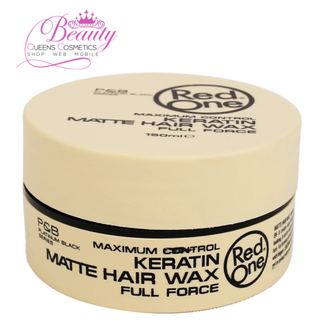 Red One Maximum Control Keratin Matte Hair Wax 150ml | Full Force