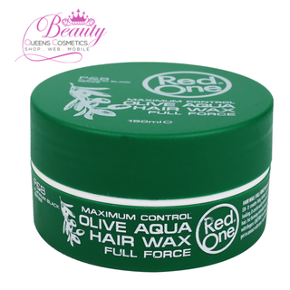 Red One Olive Aqua Hair Wax 150ml | Full Force Maximum Control