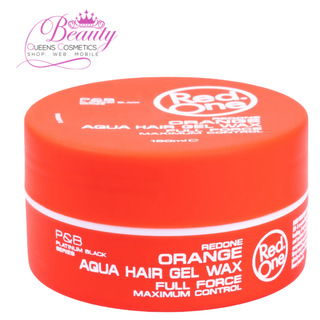 Red One Orange Aqua Hair Gel Wax 150ml | Full Force Maximum Control