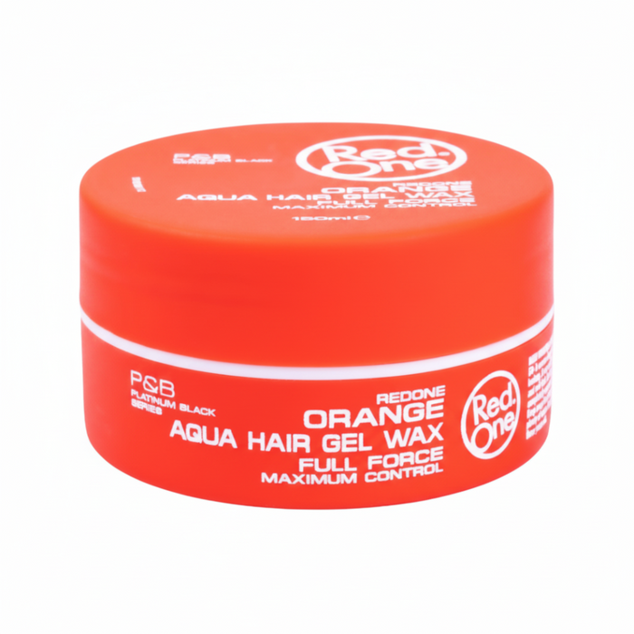 Red One Orange Aqua Hair Gel Wax 150ml | Full Force Maximum Control