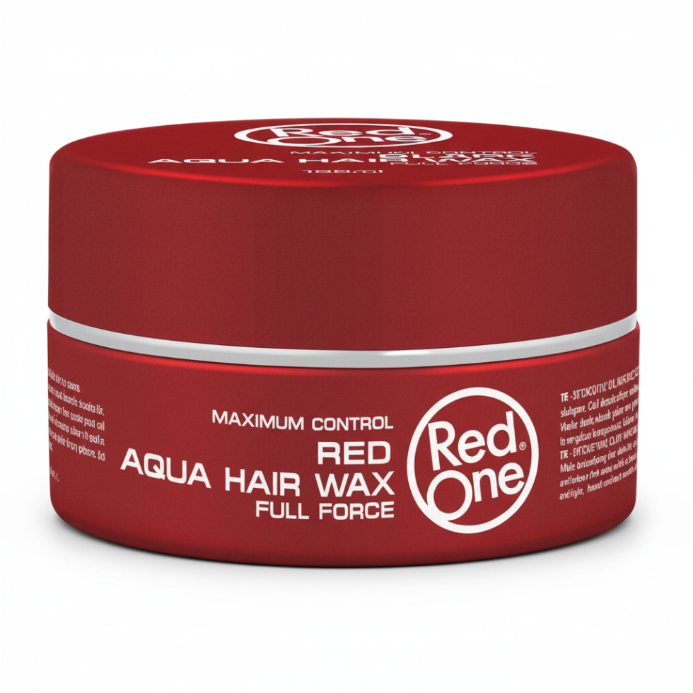Red One red aqua hair wax 150ml full force maximum control strong hold styling wax