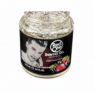 RedOne forest fruits shaving gel 1000ml smooth shave hydrating irritation free formula