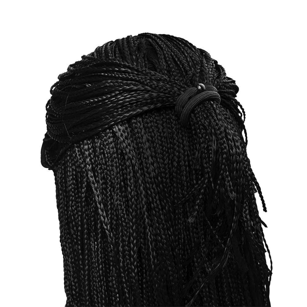 Red By Kiss cotton elastic hair bands black 8mm ten pack of snag free metal free hair ties card