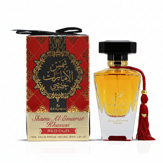 Red Oud Shams Al Emarat Khususi EDP 100ml warm oriental vanilla oud long-lasting perfume
