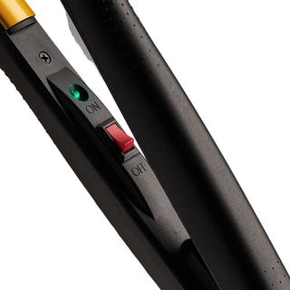 Red by Kiss flat iron 1.5 inch ceramic tourmaline hair straightener with fast heat up plates