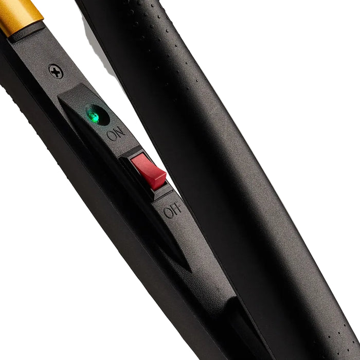 Red by Kiss flat iron 1.5 inch ceramic tourmaline hair straightener with fast heat up plates