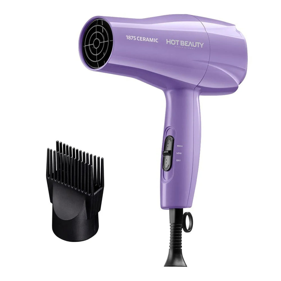 Red by Kiss 1875 styler ceramic hair dryer box with styling attachments
