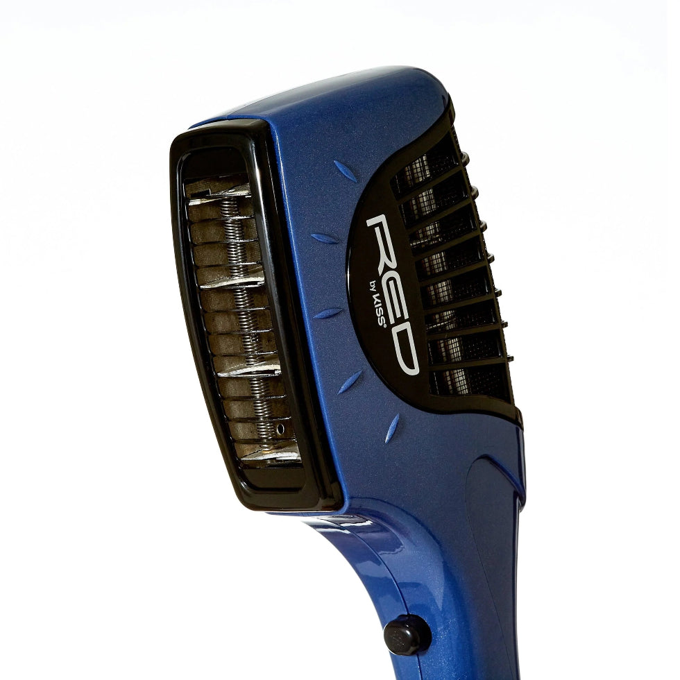 Red by Kiss 1900 styler tourmaline ceramic hair dryer with 3 styling attachments box