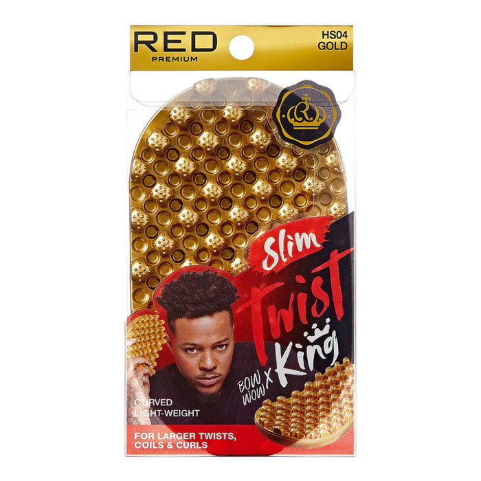 Red by Kiss dual-sided twist sponge for defining twists in textured hair.