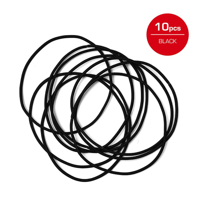 Red by Kiss 3mm Elastic Sport Headbands in assorted colours, 10-pack.