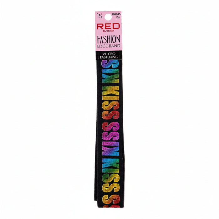 Red by Kiss fashion edge band kiss print adjustable lace melting wrap strap