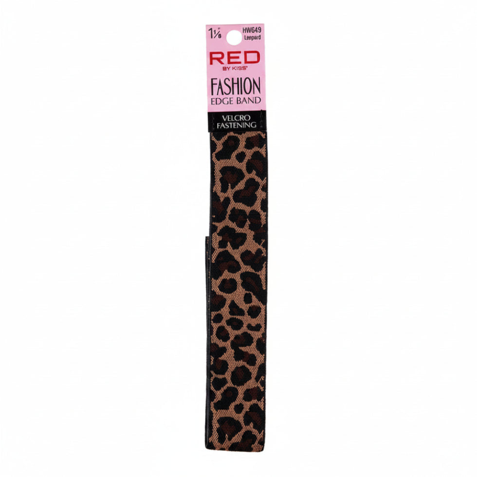 Red by Kiss fashion edge band leopard print adjustable lace melting wrap strap