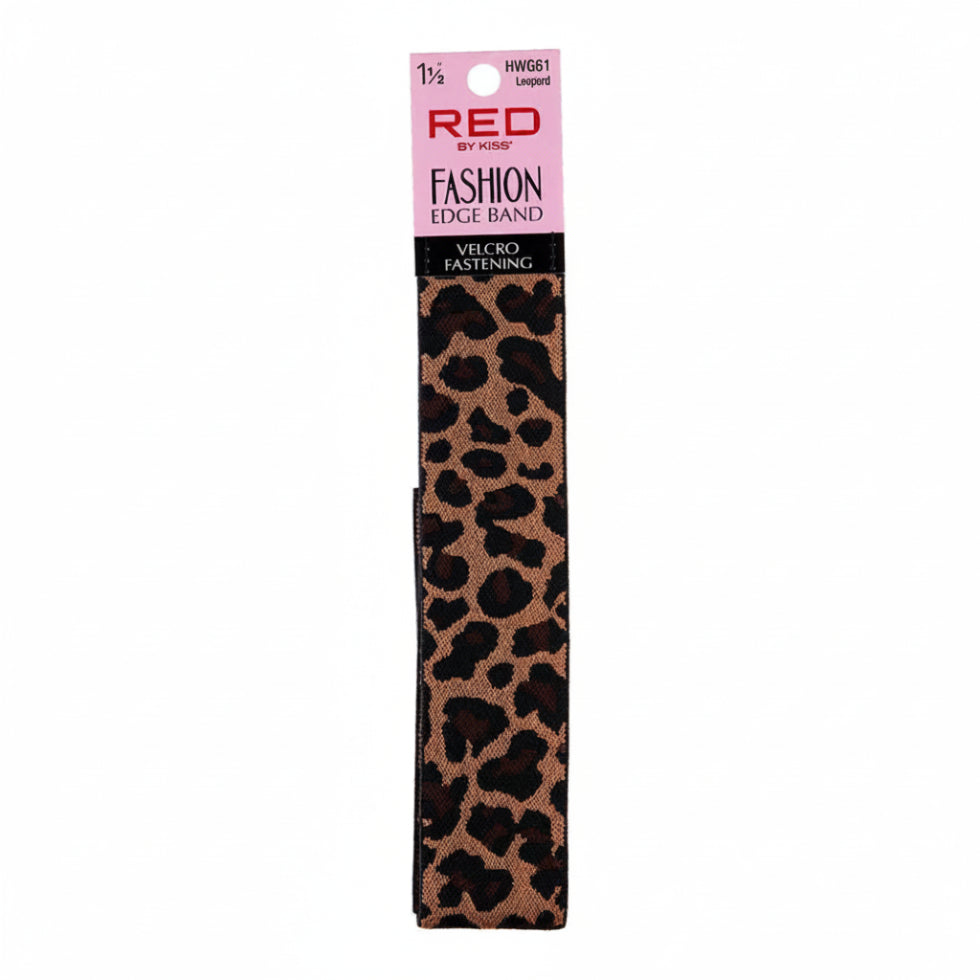 Red by Kiss fashion edge band leopard print adjustable lace melting wrap strap