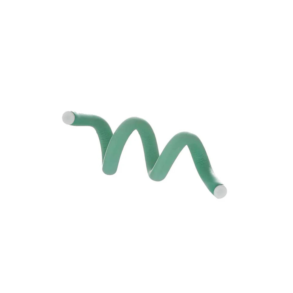 Red by Kiss flexi rods 10 inch green flexible foam curling rollers for heatless spiral curls