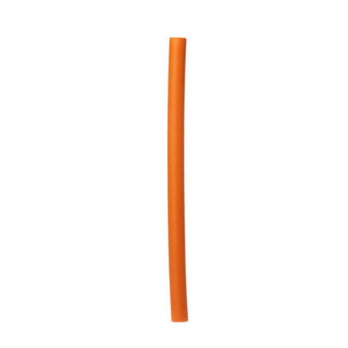 Red by Kiss flexi rods 10 inch orange flexible foam curling rollers for heatless spiral curls