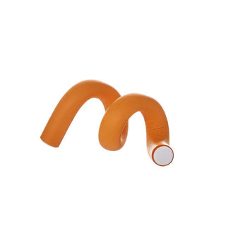 Red by Kiss flexi rods 10 inch orange flexible foam curling rollers for heatless spiral curls