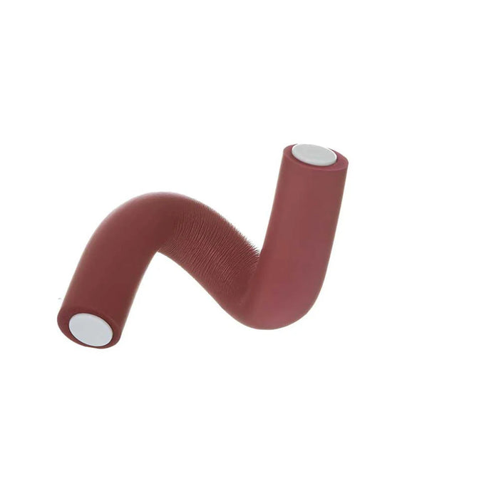 Red by Kiss flexi rods 10 inch plum flexible foam curling rollers for heatless spiral curls