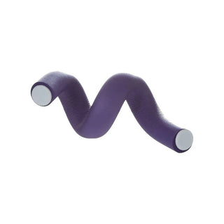 Red by Kiss flexi rods 10 inch purple flexible foam curling rollers for heatless spiral curls