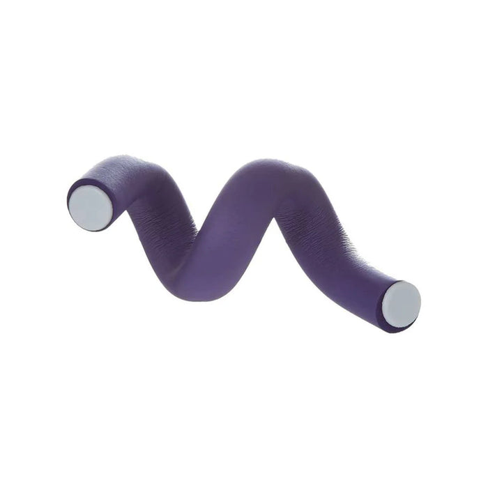 Red by Kiss flexi rods 10 inch purple flexible foam curling rollers for heatless spiral curls