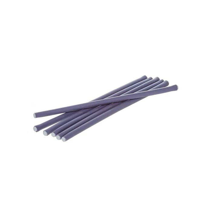 Red by Kiss flexi rods 7 inch lavender flexible foam curling rollers 6 pack for heatless spiral curls