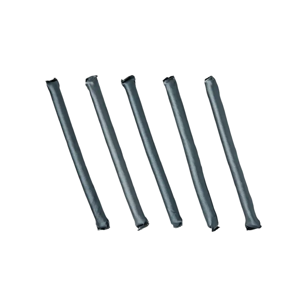 Red by Kiss satin flexi rods gray flexible foam curling rollers pack for heatless curls
