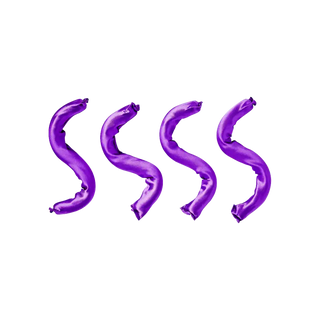 Red by Kiss satin flexi rods 10 inch purple flexible foam curling rollers 5 pack for heatless curls