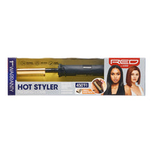 Red by Kiss hot styler small teeth pressing comb for professional root straightening