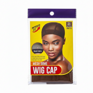 red by kiss mesh dome wig cap hwc10 dark brown breathable secure wig cap for styling