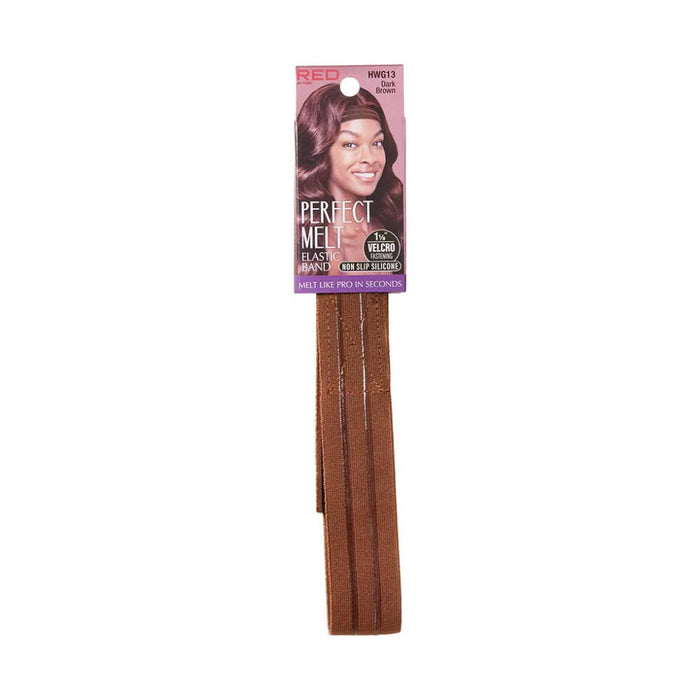 Red by Kiss premium elastic wig band with silicone non slip lace melting band card