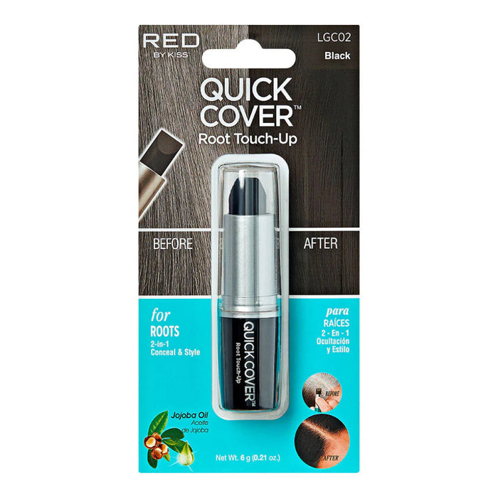 Red by Kiss Quick Cover root touch-up stick temporary root concealer crayon tube