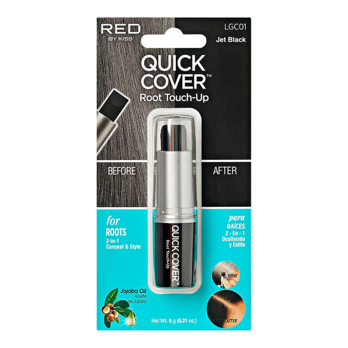 Red by Kiss Quick Cover root touch-up stick temporary root concealer crayon tube