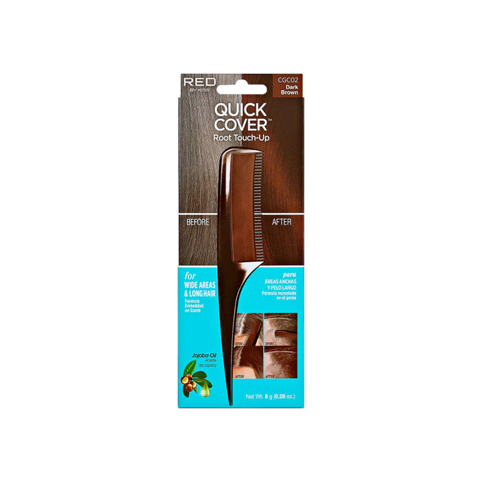 Red by Kiss Quick Cover Root Touch-Up Comb | Temporary Root Concealer Comb