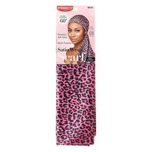 Red by Kiss silky satin wrap scarf 60x16 inch protective headscarf for hair edges